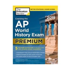 Princeton Premium AP world review book